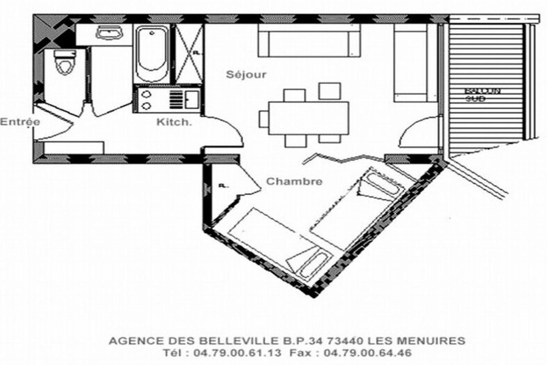 Residence Chaviere - Studio Lumineux - Ski Aux Pieds - Balcon Mae-2224 Saint-Martin-de-Belleville Ngoại thất bức ảnh